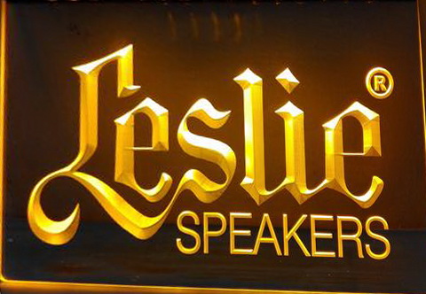 Leslie Speakers LED Neon Sign